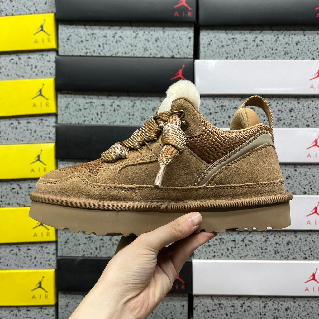 UGG Lowmel Lace-Up Sneaker – Chestnut | Style 1144032 | Sizes 35–44