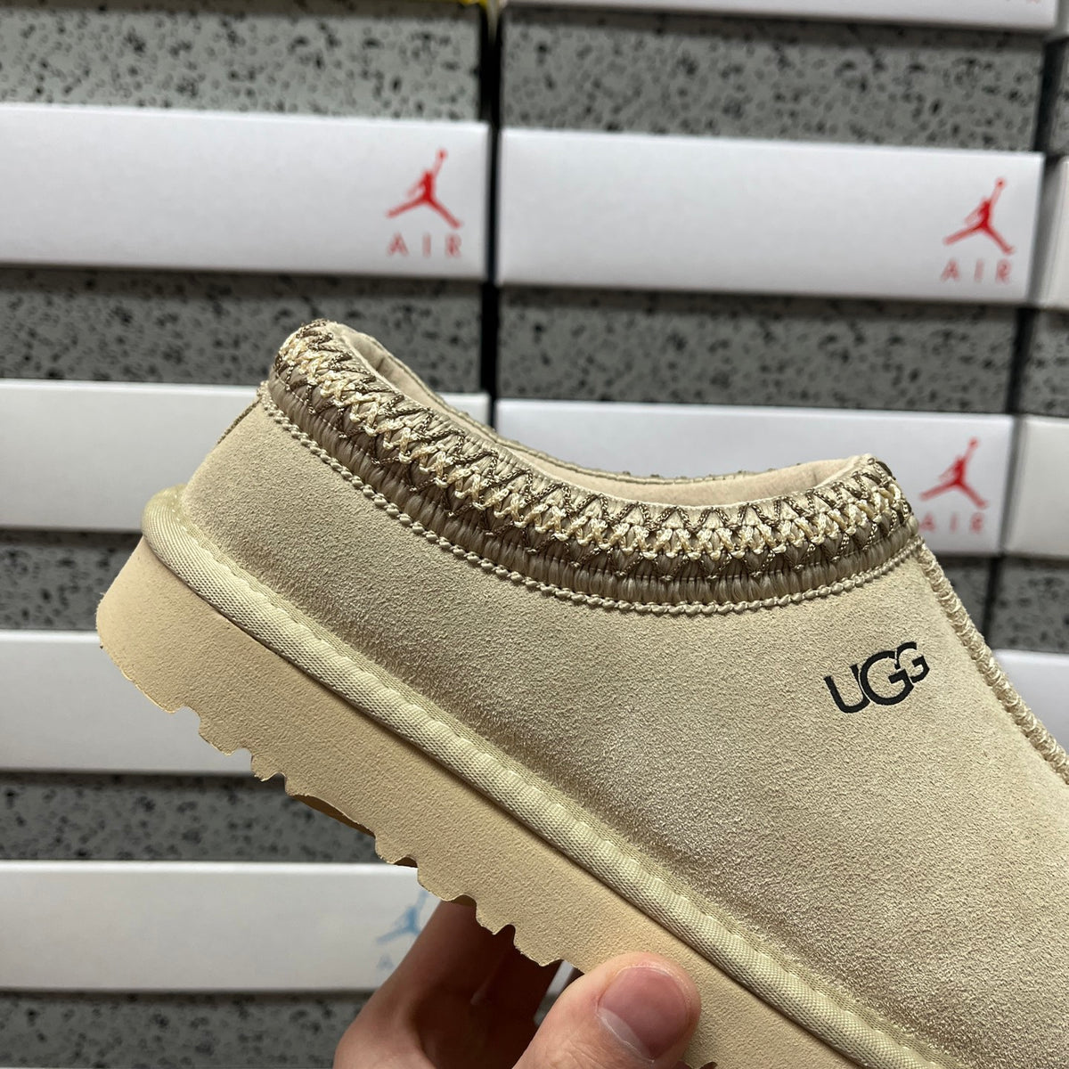 UGG Tazz Folk Embroidered Clog – Mustard | Style 5955 | EU 36–44