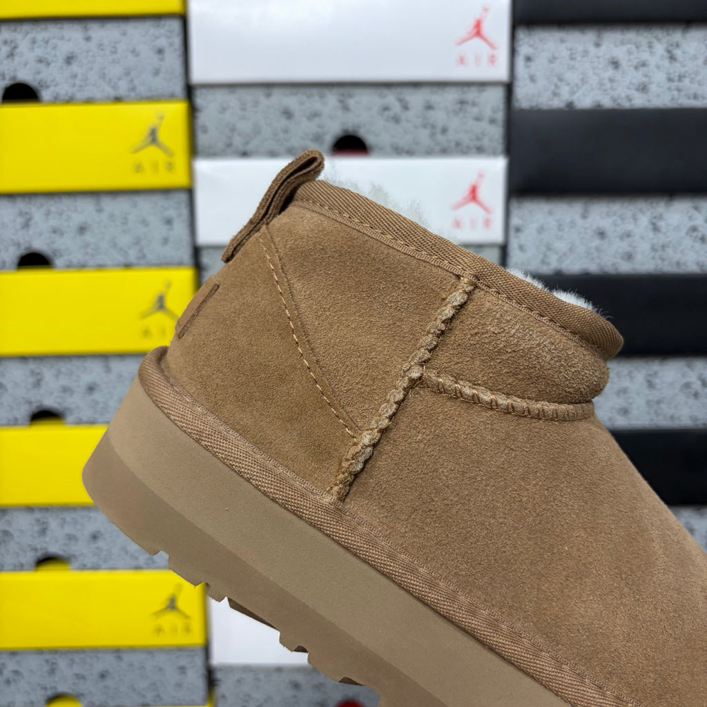 UGG Ultra Mini Platform Ankle Boot – Chestnut | Style 5092 | Sizes 35–40