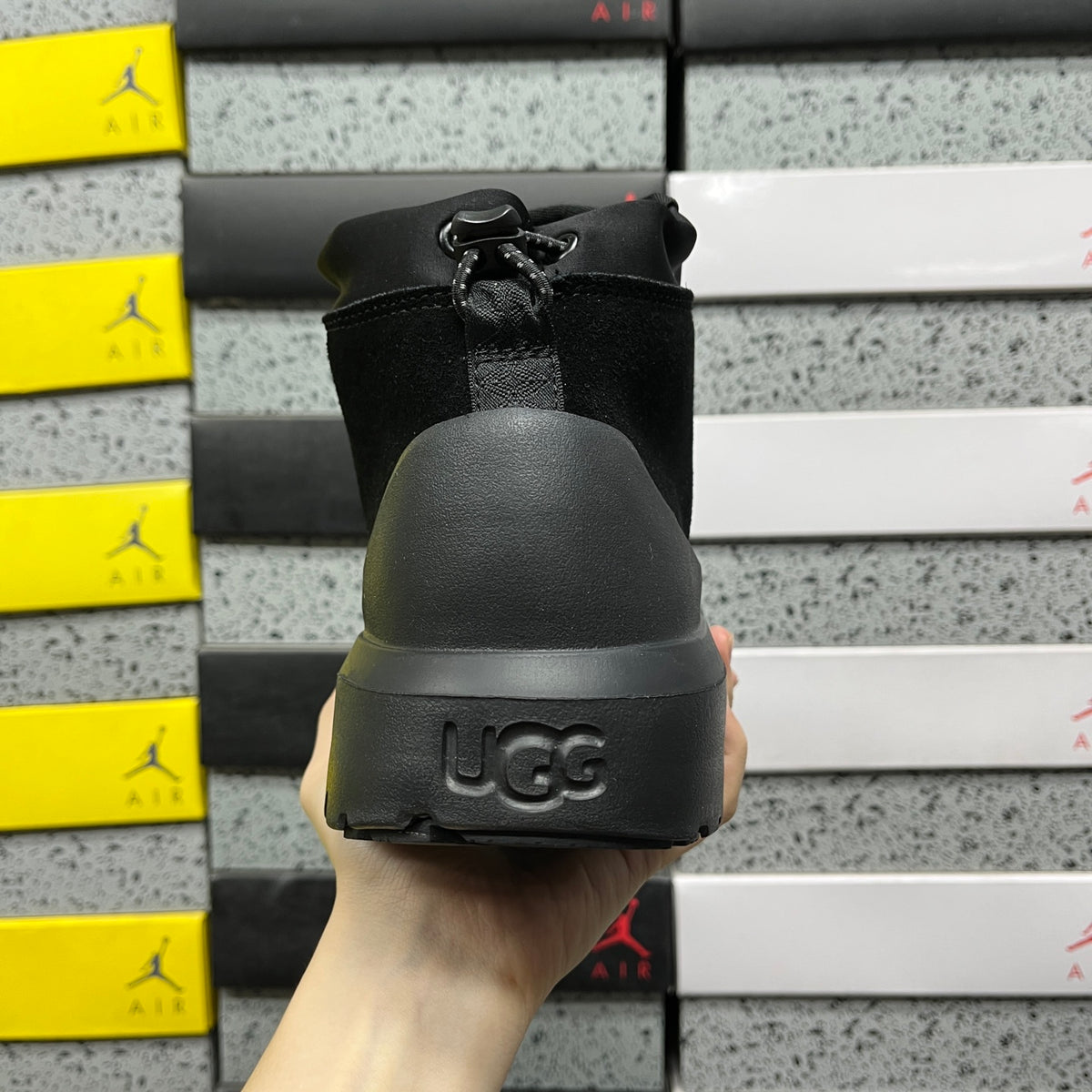 UGG Neumel Lace-Up Boot – Black | Style 1113991 | Sizes 35–45