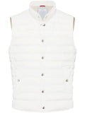 Brunello Cucinelli high-neck quilted gilet