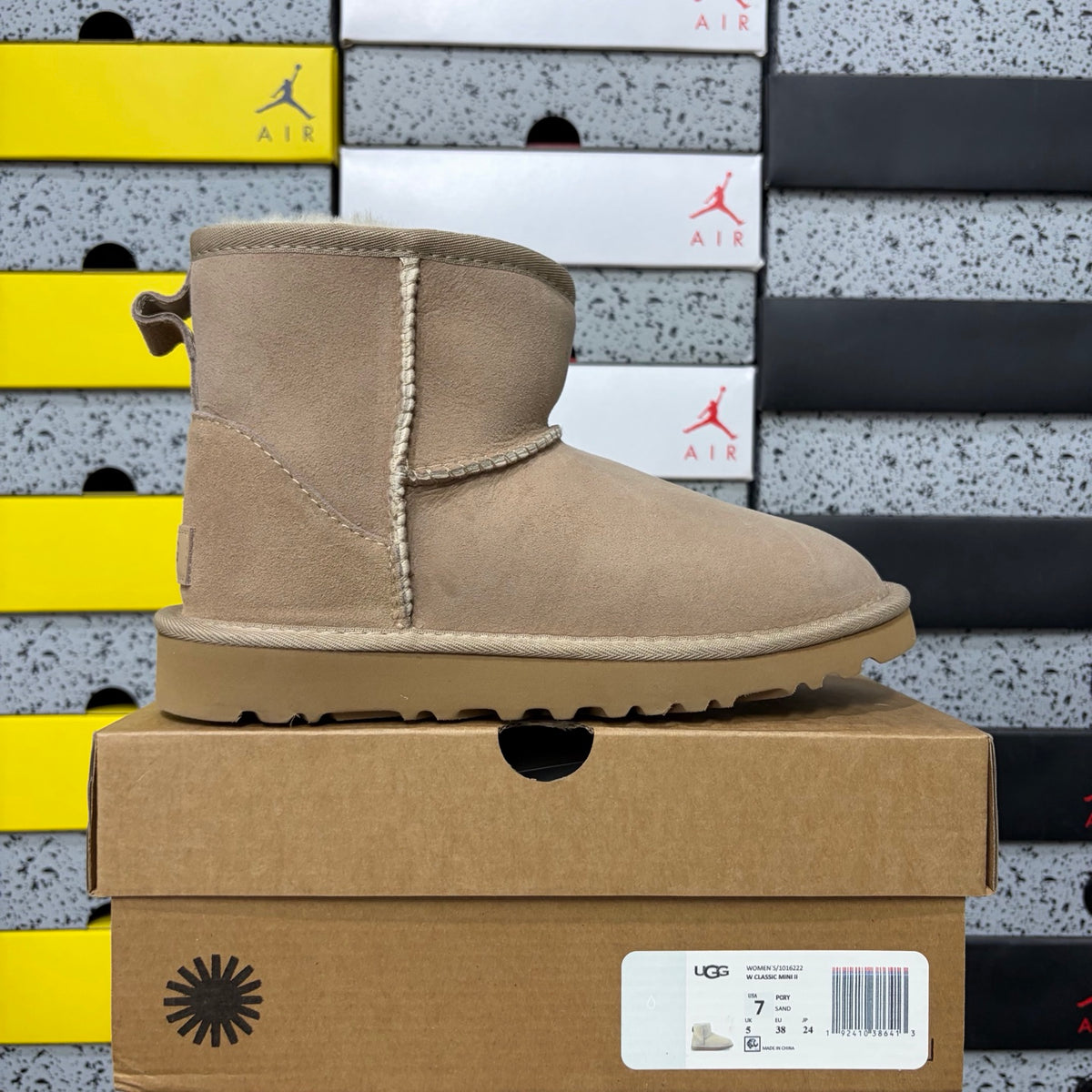 UGG Classic Mini II Boot – Sand | Style 6222 | Sizes 35–44