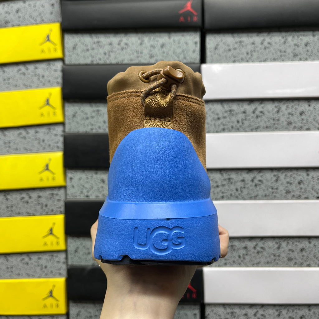 UGG Neumel Lace-Up Boot – Tan & Blue | Style 1113991 | Sizes 35–45