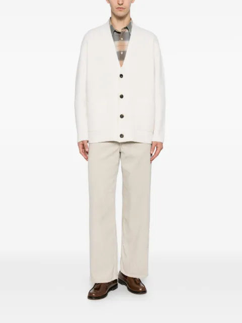Eleventy V-neck button-up cardigan