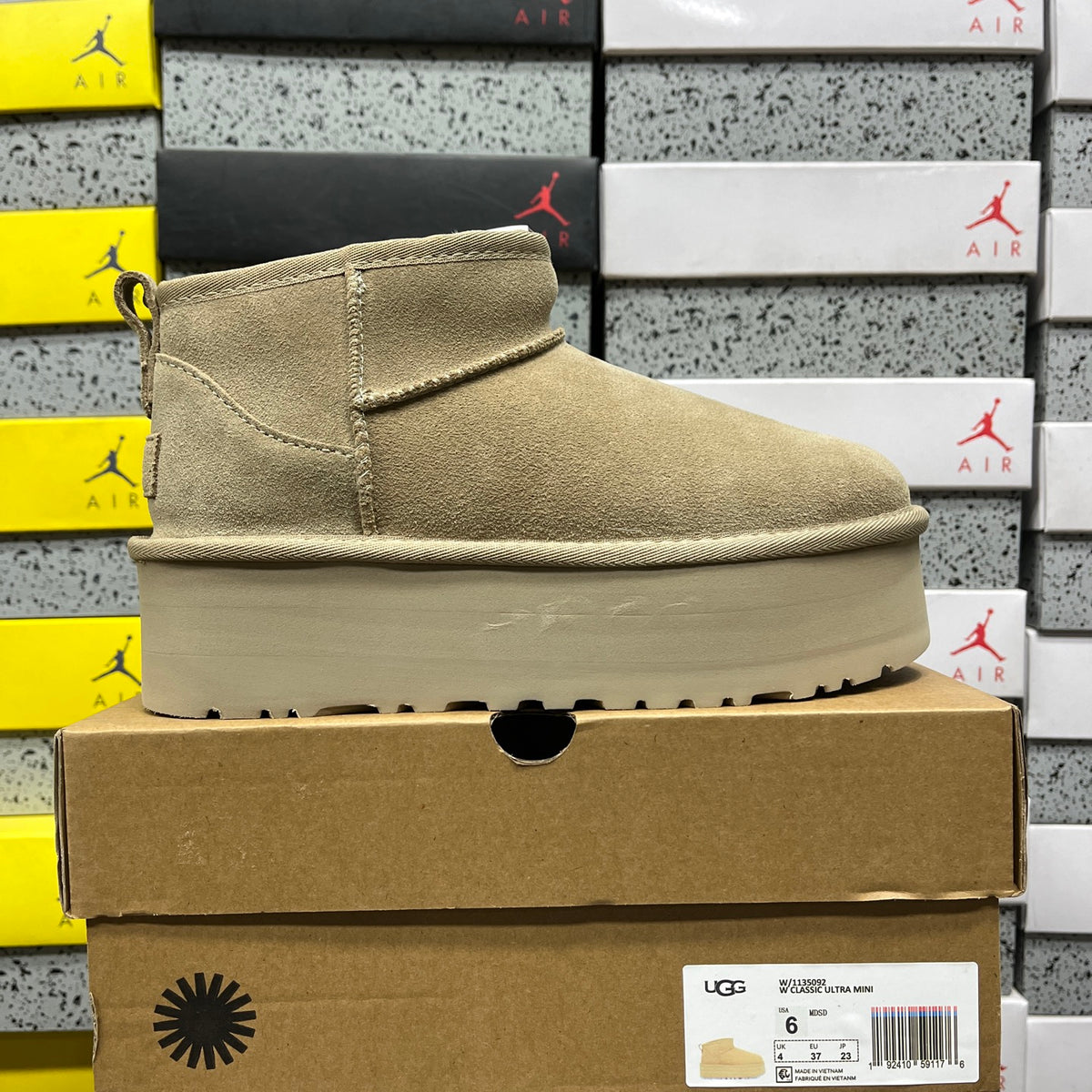 UGG Classic Ultra Mini Platform Boot – Sage | Style 1135092 | Sizes 35–40