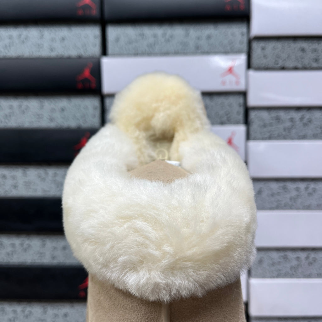 UGG Disquette Platform Slipper – Sand | Style 1122550 | Sizes 35–40