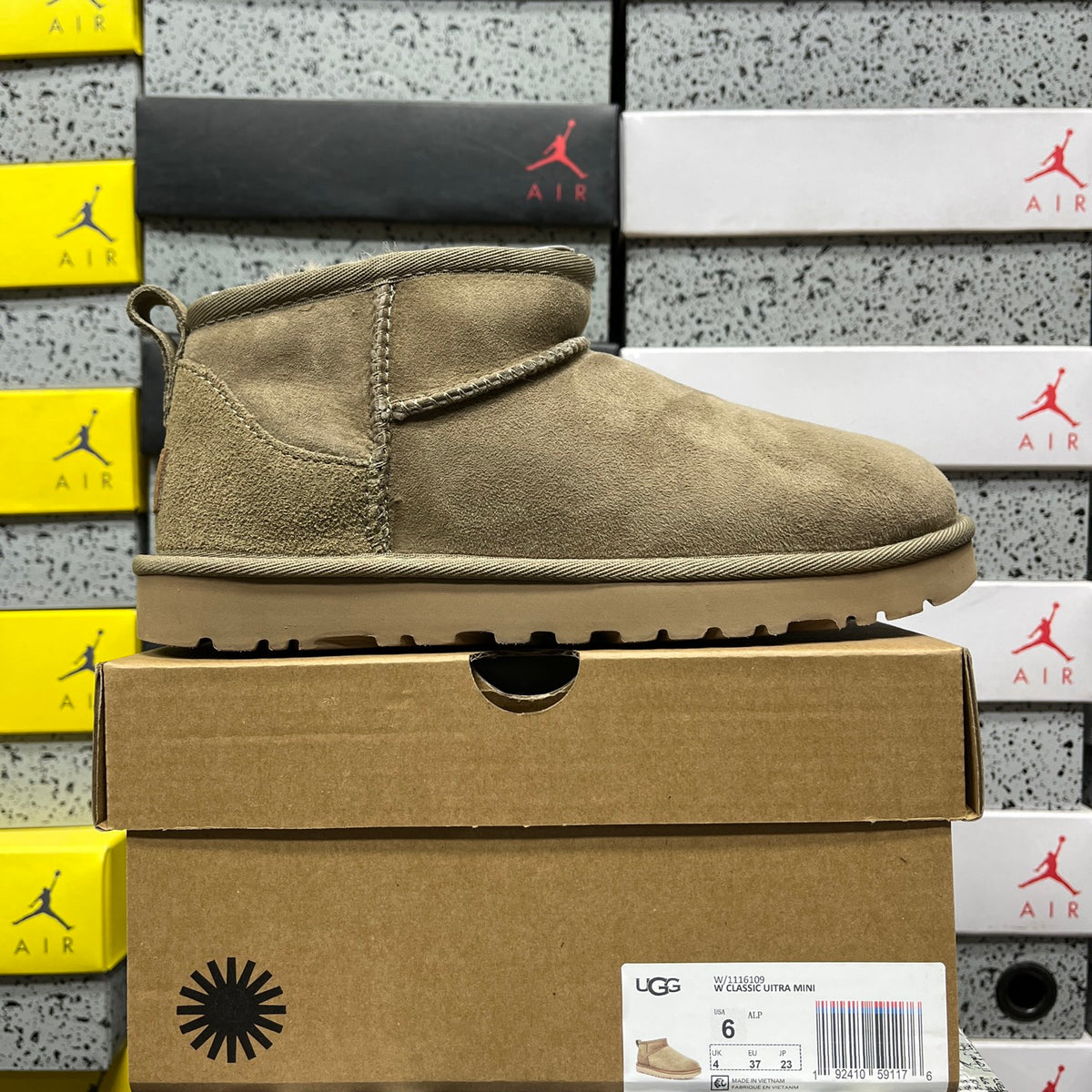 UGG Classic Ultra Mini Boot – Sand | Style 1116109 | Sizes 35–40