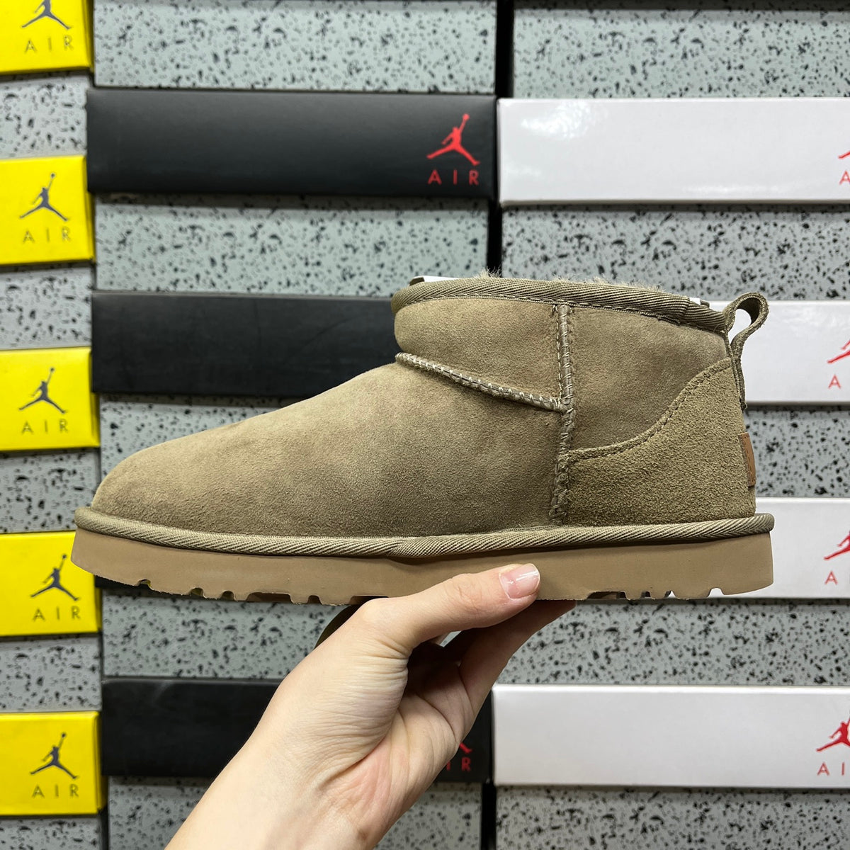 UGG Classic Ultra Mini Boot – Sand | Style 1116109 | Sizes 35–40