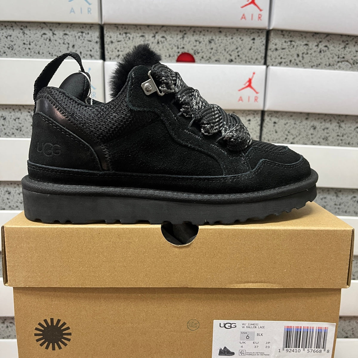 UGG Mellow Low-Top Sneaker – Black | Style 4032 | EU 35–40