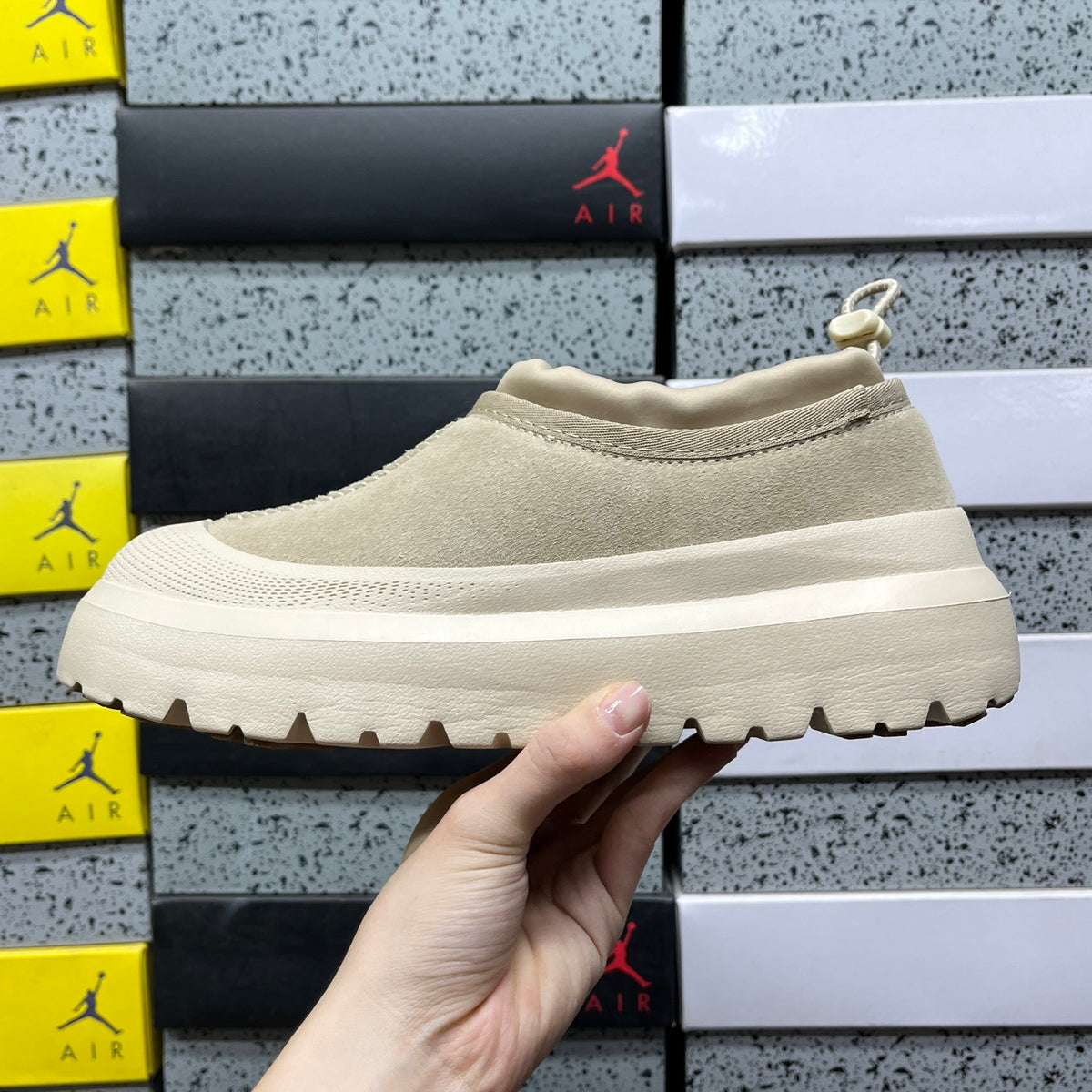 UGG Chunky Platform Sneaker – Sand & Electric Yellow | Style 1144096 | EU 35–45