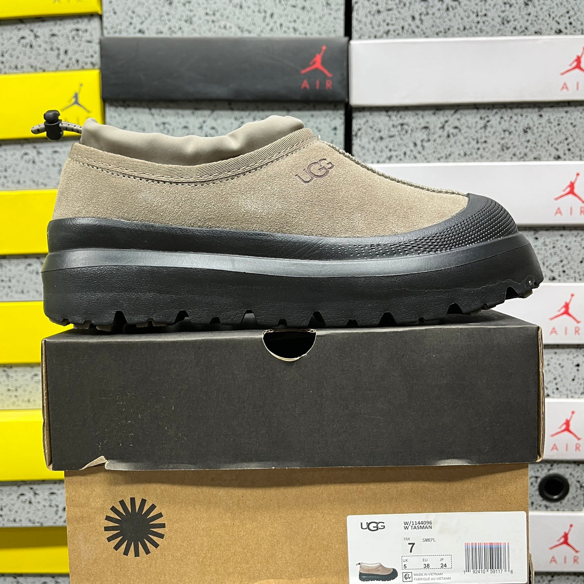 UGG Chunky Platform Sneaker – Misty Grey & Black | Style 1144096 | EU 35–45