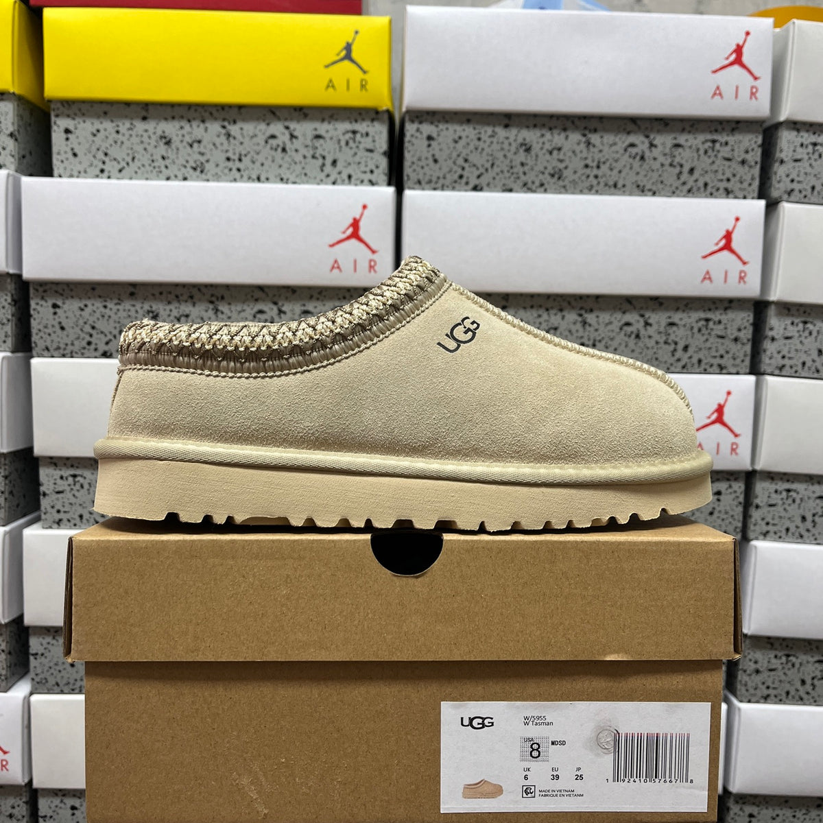 UGG Tazz Folk Embroidered Clog – Mustard | Style 5955 | EU 36–44