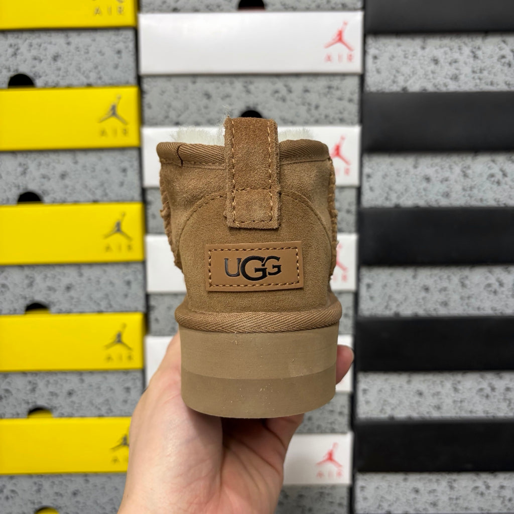 UGG Ultra Mini Platform Ankle Boot – Chestnut | Style 5092 | Sizes 35–40