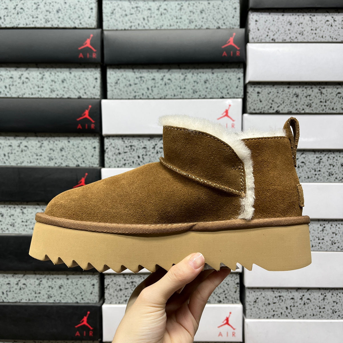 UGG Ayana Platform Boot – Chestnut | 5cm Platform | Style 1184115 | EU 35–40