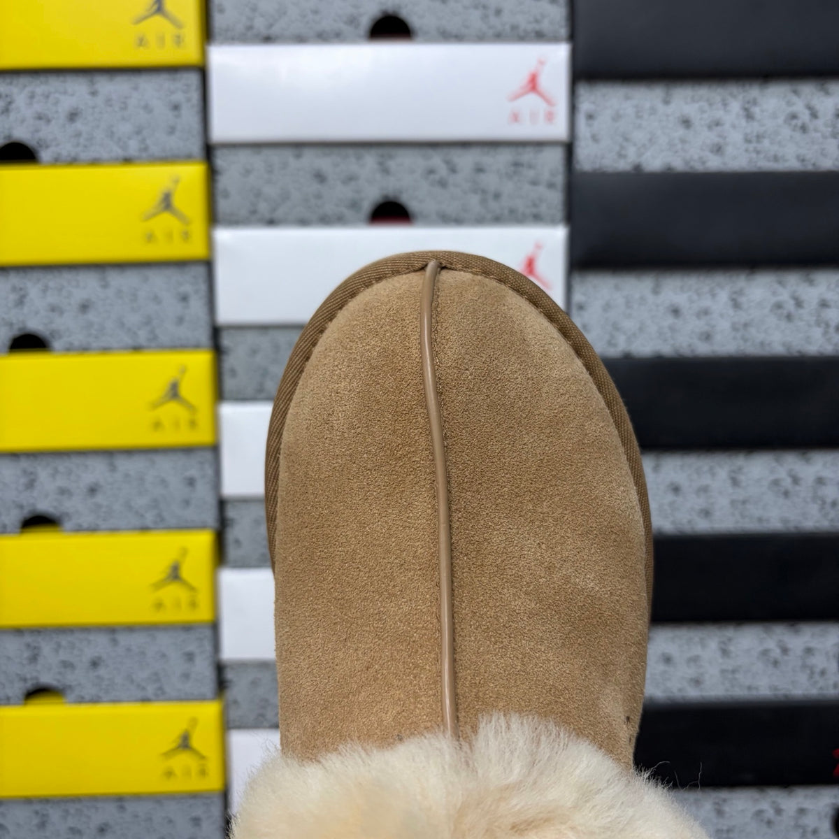 UGG Disquette Platform Mule Slippers – Chestnut | Style 1122550 | Sizes 35–40